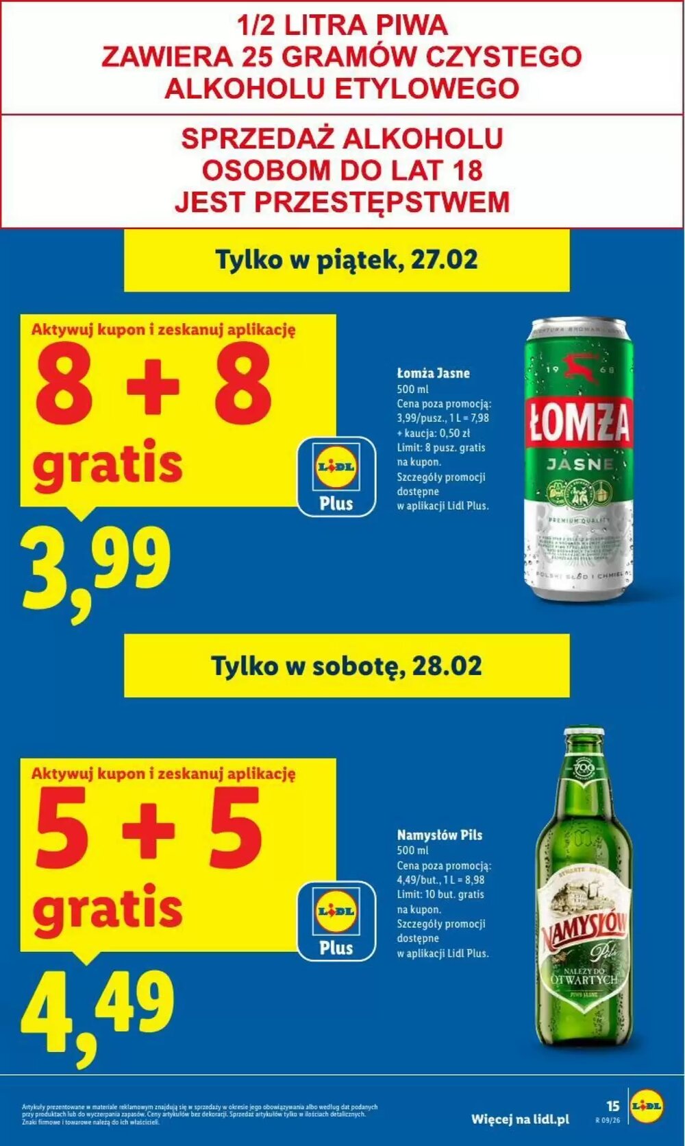 Gazetka promocyjna Lidl  ważna od 26.02.2026 - Strona 15.
