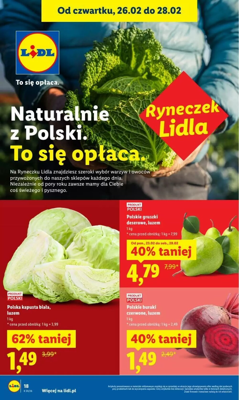 Gazetka promocyjna Lidl  ważna od 26.02.2026 - Strona 18.
