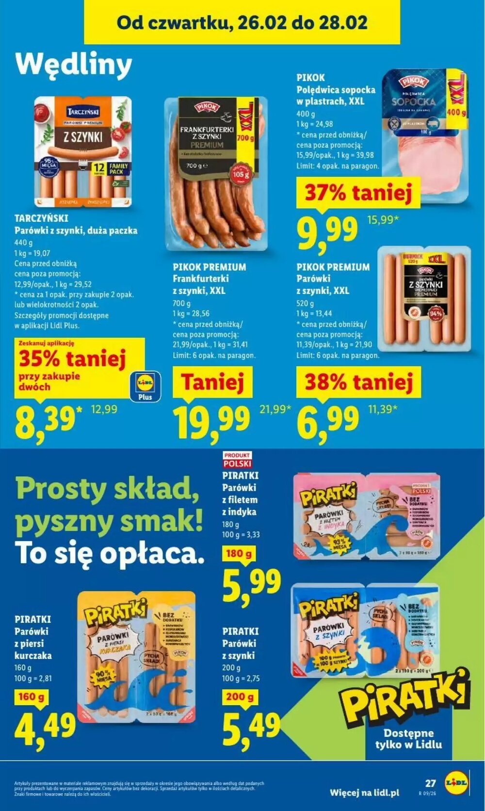 Gazetka promocyjna Lidl  ważna od 26.02.2026 - Strona 27.
