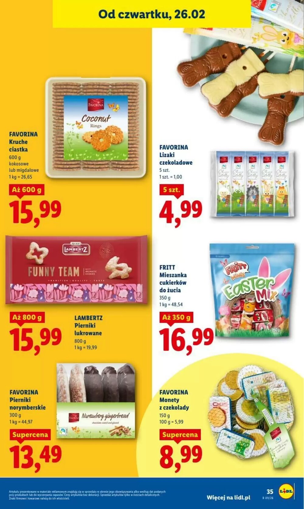 Gazetka promocyjna Lidl  ważna od 26.02.2026 - Strona 35.