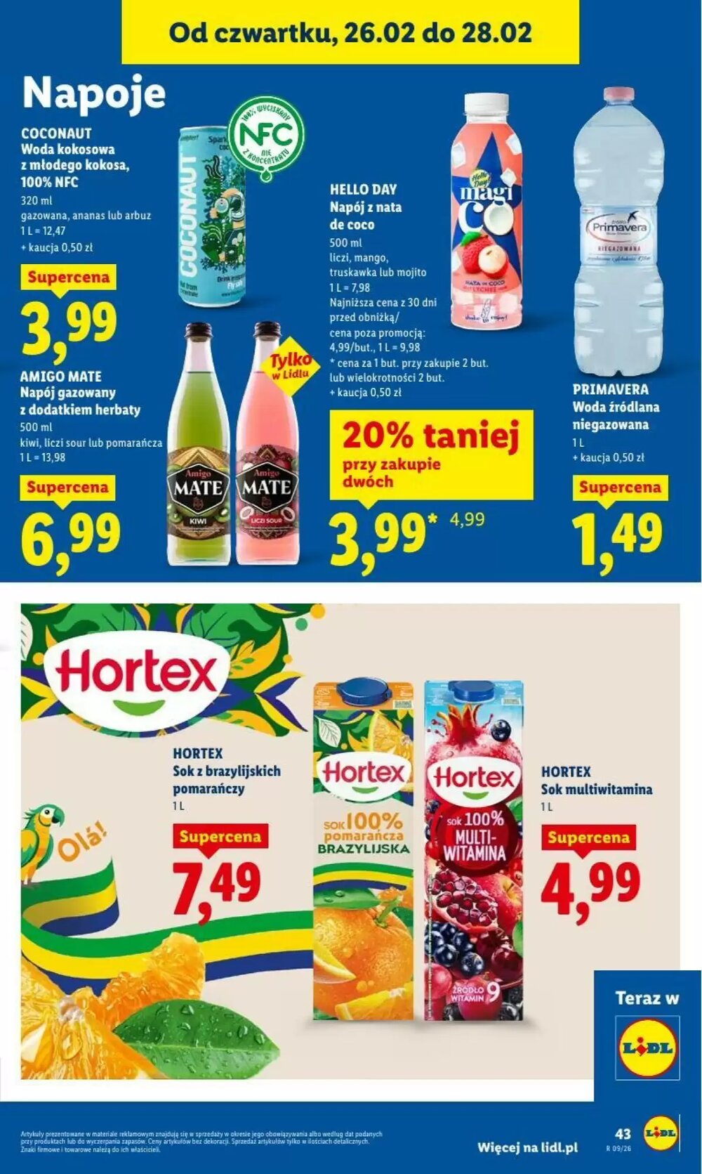 Gazetka promocyjna Lidl  ważna od 26.02.2026 - Strona 43.