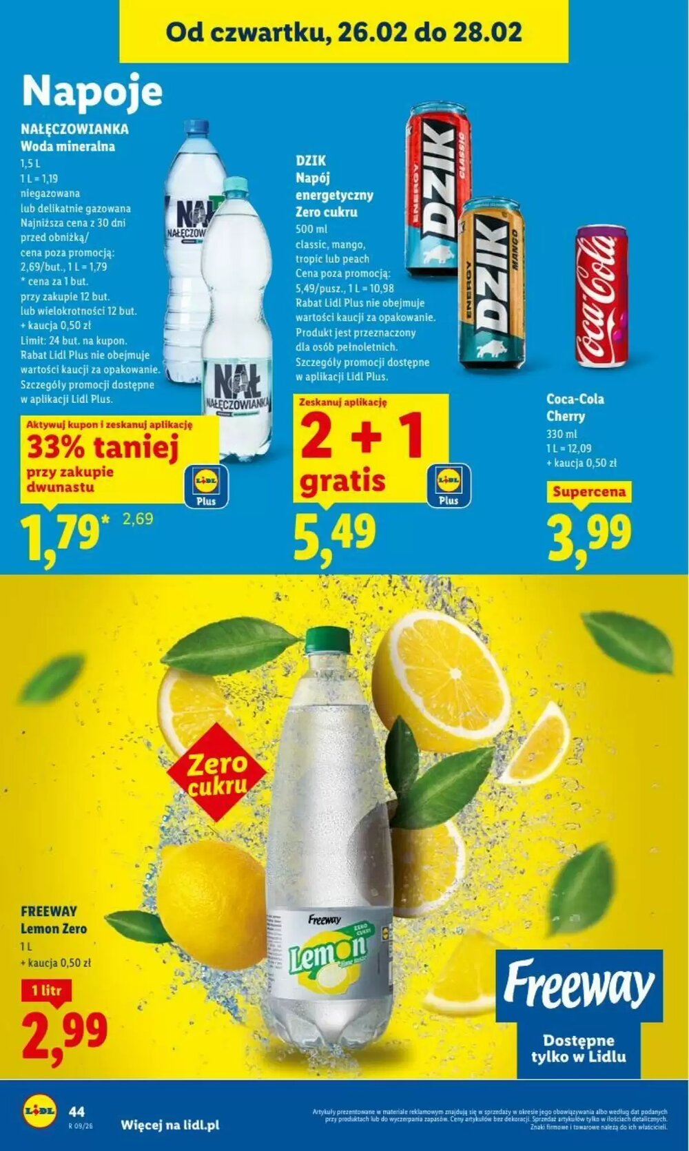 Gazetka promocyjna Lidl  ważna od 26.02.2026 - Strona 44.