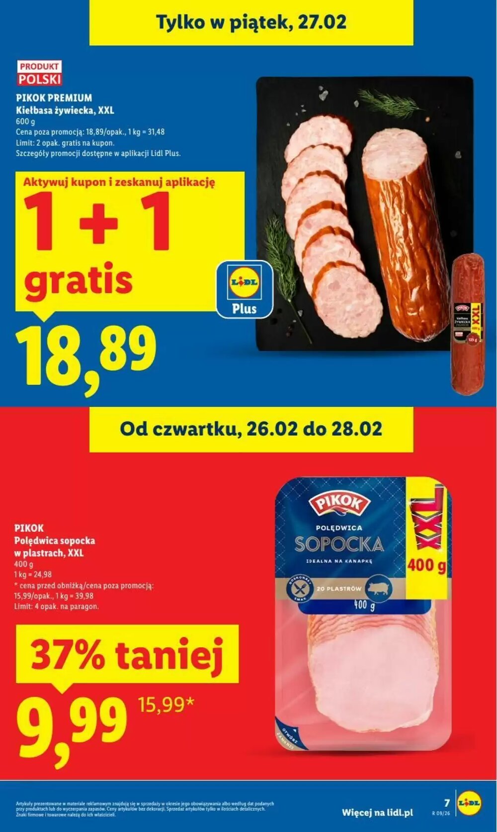 Gazetka promocyjna Lidl  ważna od 26.02.2026 - Strona 7.