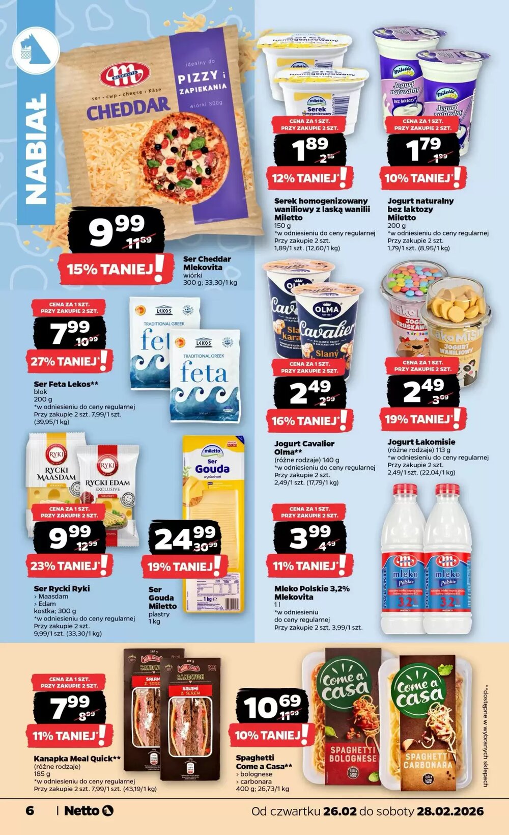 Gazetka promocyjna Netto  ważna od 26.02.2026 - Strona 6.