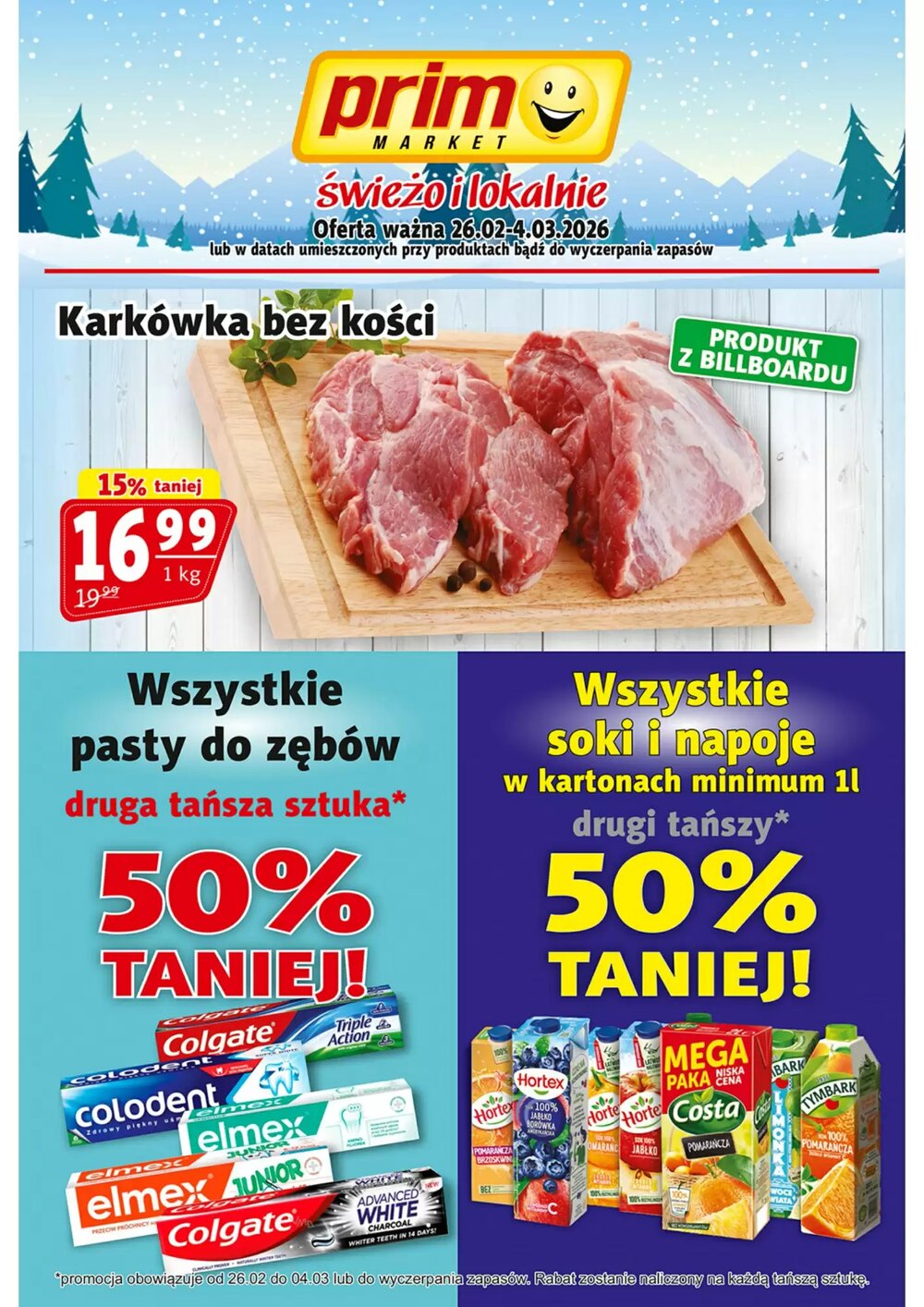 Gazetka promocyjna Prim Market  ważna od 26.02.2026 - Strona 1.