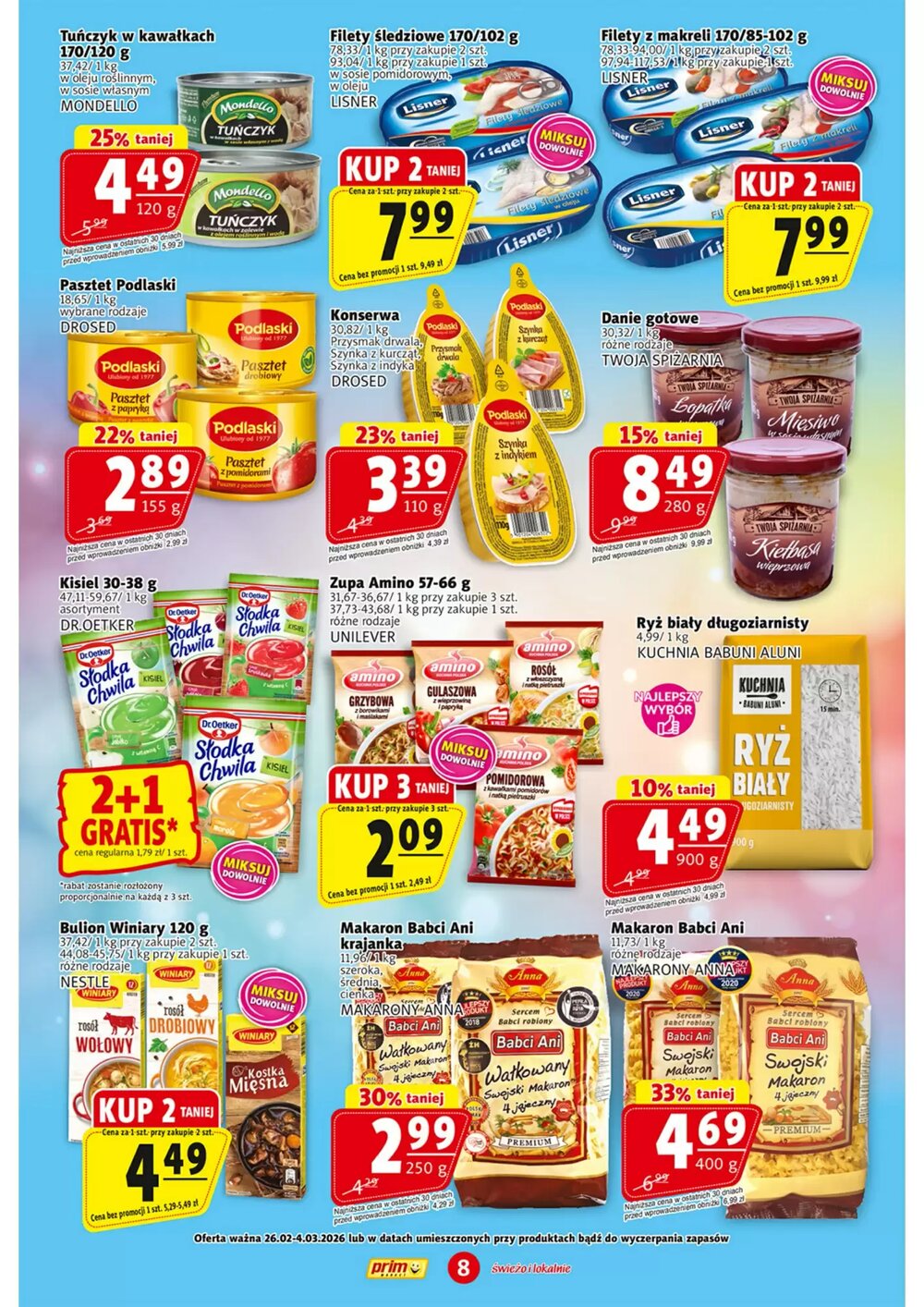 Gazetka promocyjna Prim Market  ważna od 26.02.2026 - Strona 8.