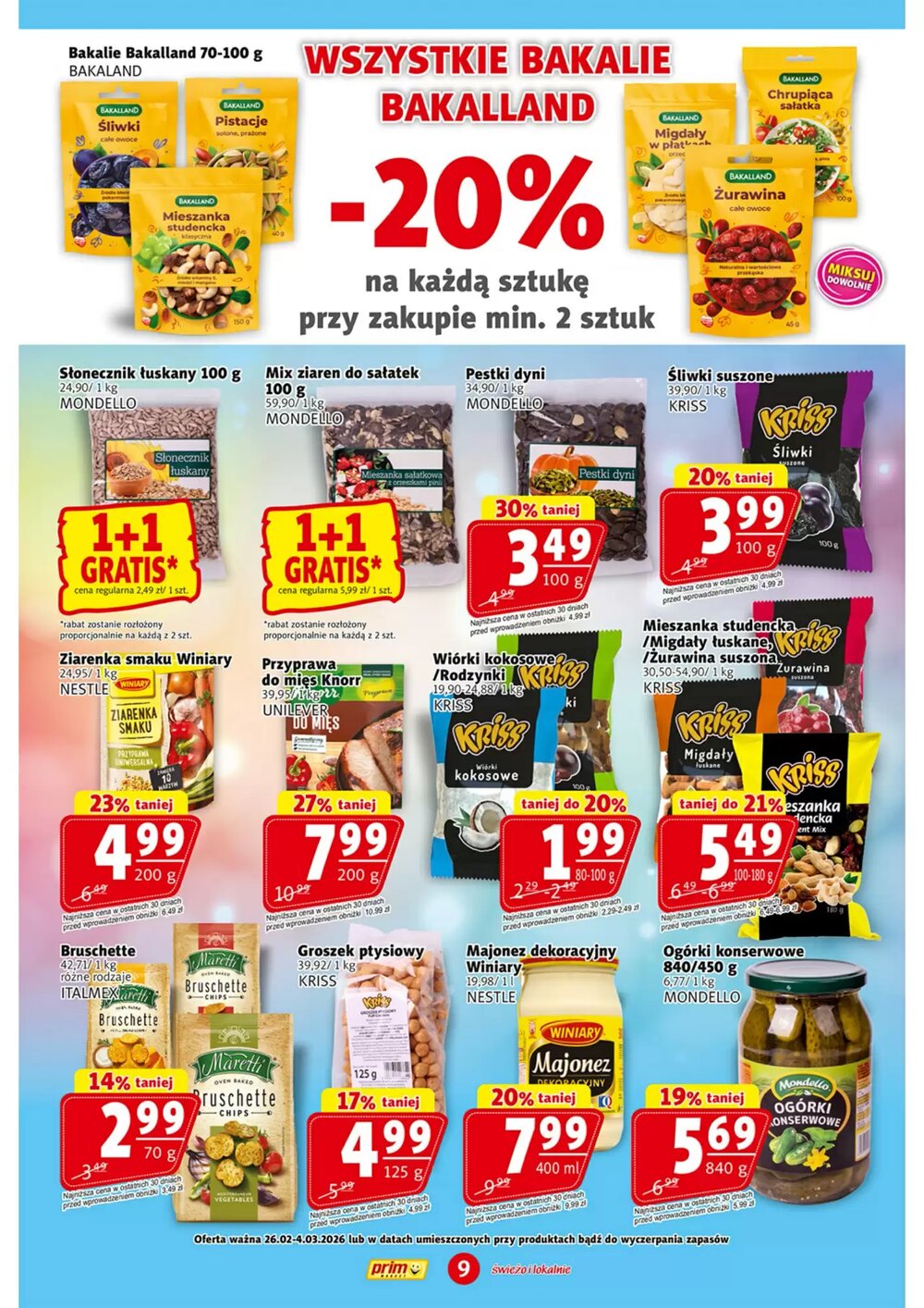 Gazetka promocyjna Prim Market  ważna od 26.02.2026 - Strona 9.