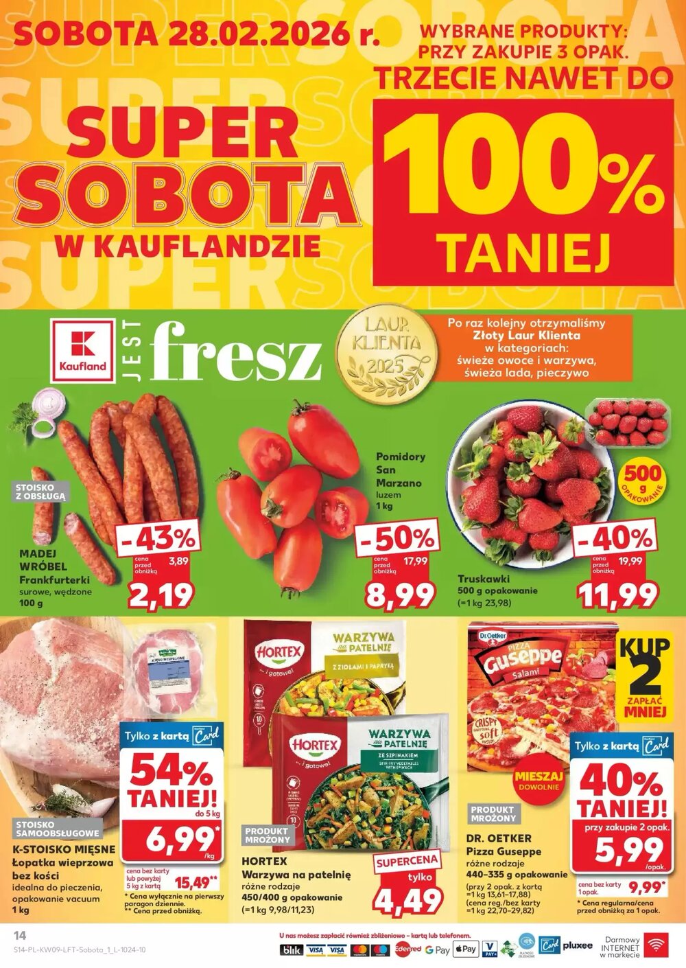 Gazetka promocyjna Kaufland  ważna od 26.02.2026 - Strona 14.
