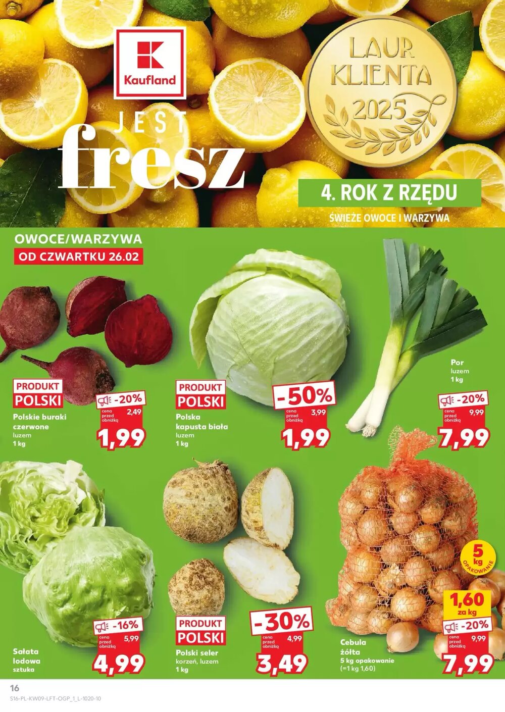Gazetka promocyjna Kaufland  ważna od 26.02.2026 - Strona 16.