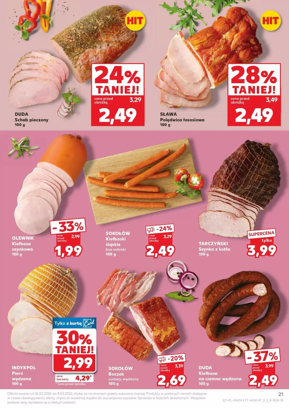 Gazetka promocyjna Kaufland  ważna od 26.02.2026 - Strona 21.
