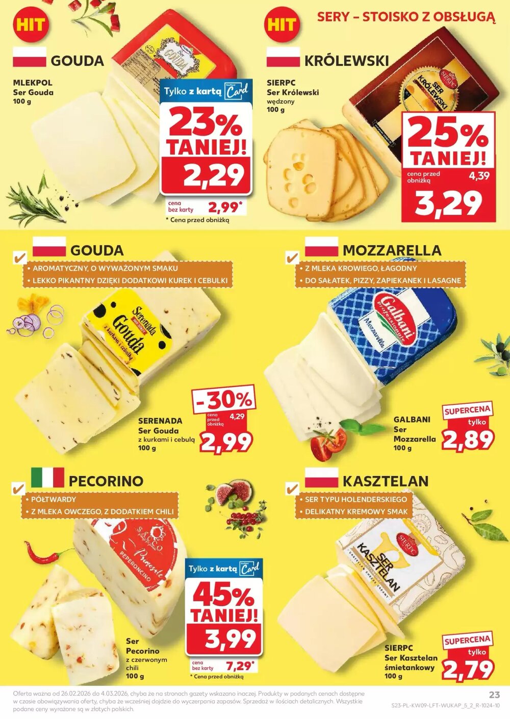 Gazetka promocyjna Kaufland  ważna od 26.02.2026 - Strona 23.