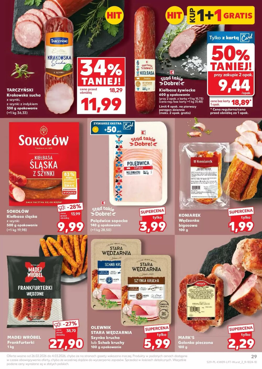 Gazetka promocyjna Kaufland  ważna od 26.02.2026 - Strona 29.