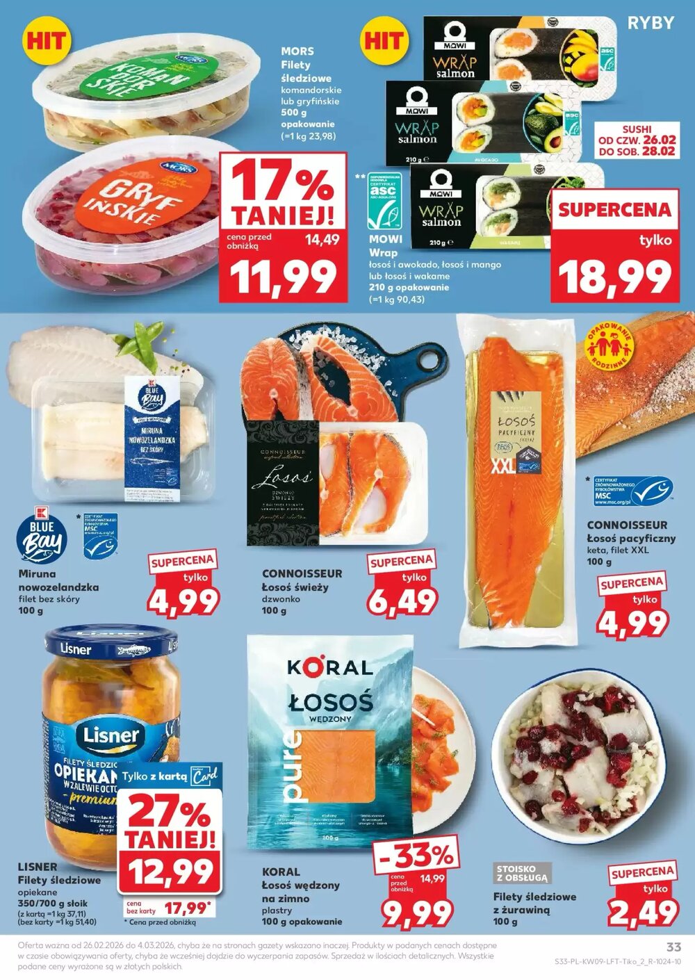 Gazetka promocyjna Kaufland  ważna od 26.02.2026 - Strona 33.