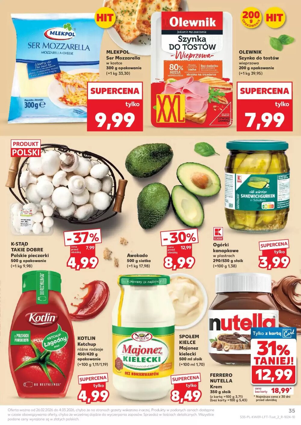 Gazetka promocyjna Kaufland  ważna od 26.02.2026 - Strona 35.