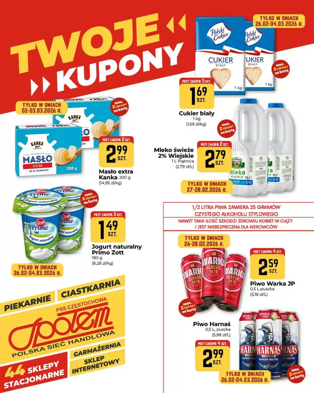 Gazetka promocyjna Społem  ważna od 26.02.2026 - Strona 2.