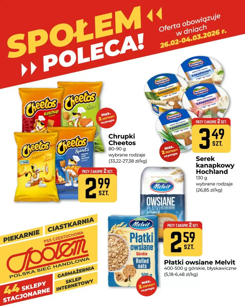 Gazetka promocyjna Społem  ważna od 26.02.2026 - Strona 3.