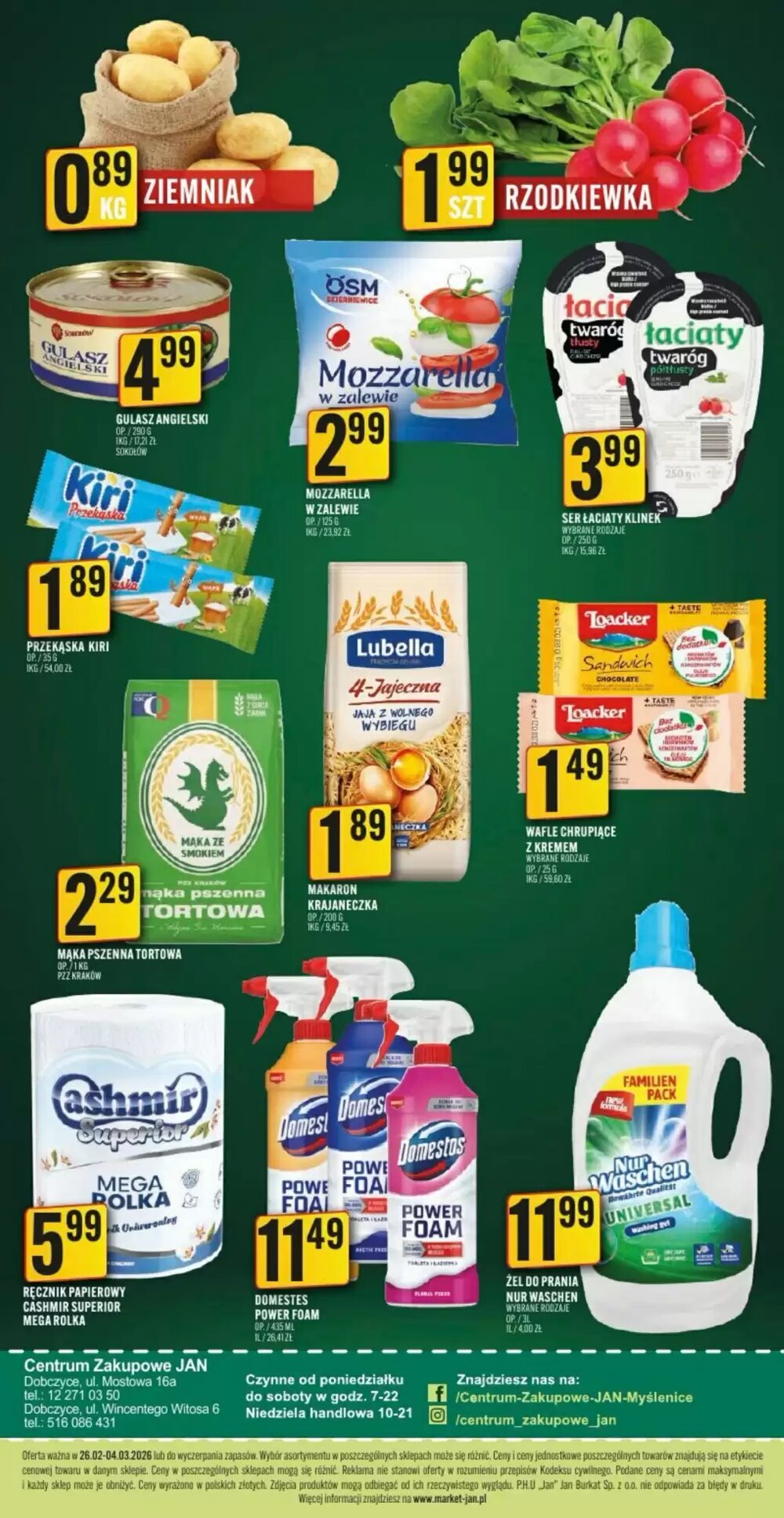 Gazetka promocyjna Market Jan  ważna od 26.02.2026 - Strona 2.