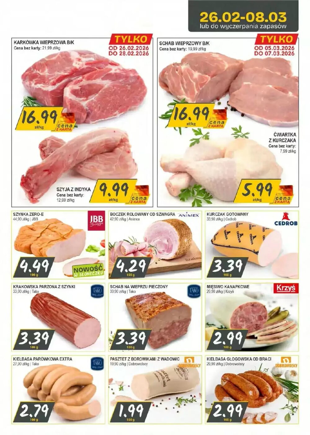 Gazetka promocyjna Słoneczko  ważna od 26.02.2026 - Strona 2.