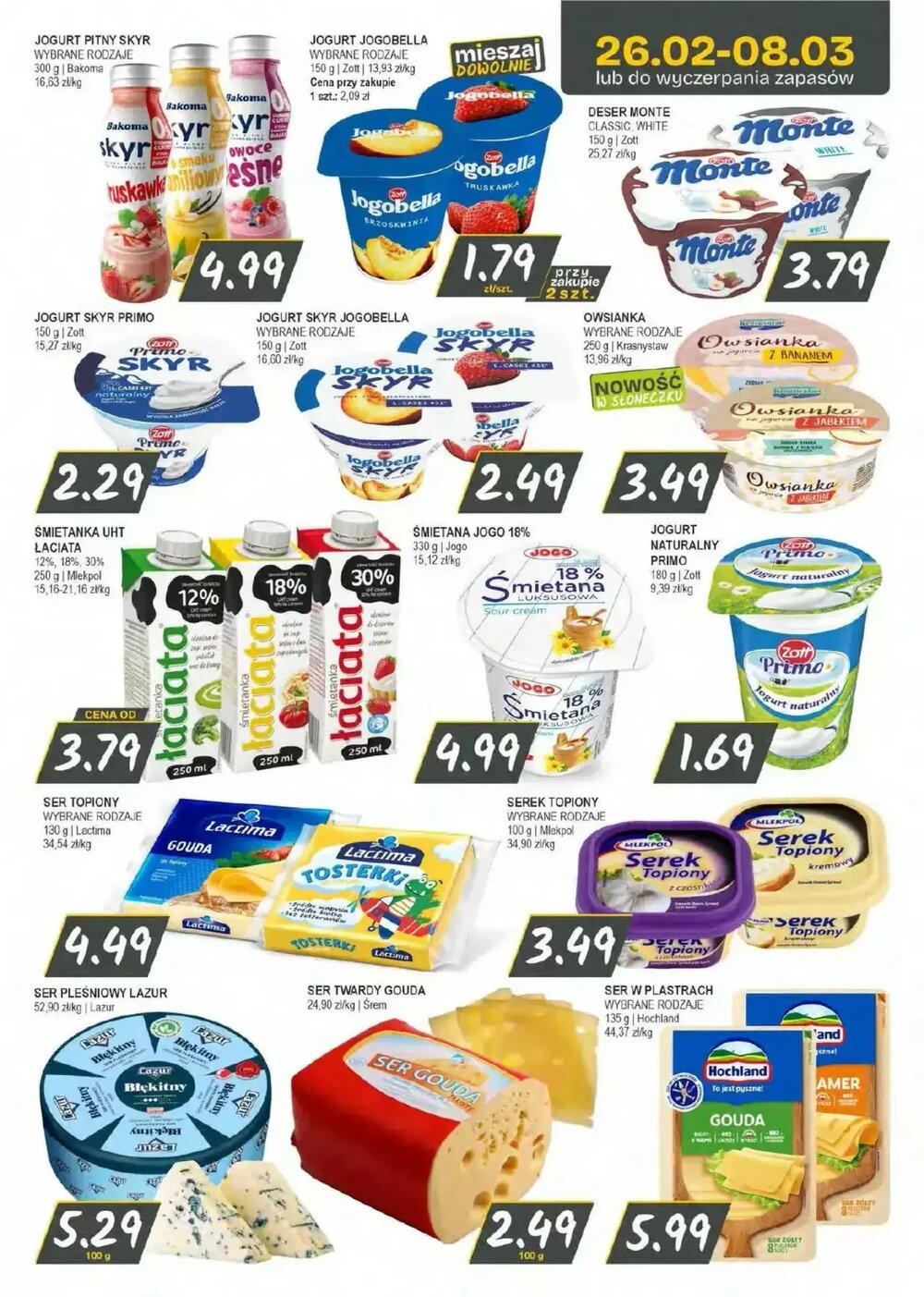 Gazetka promocyjna Słoneczko  ważna od 26.02.2026 - Strona 3.