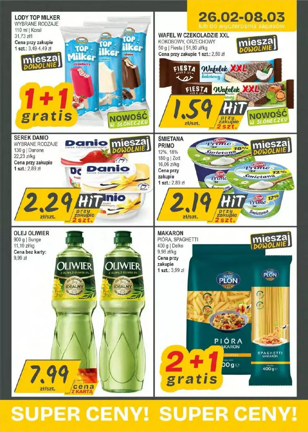 Gazetka promocyjna Słoneczko  ważna od 26.02.2026 - Strona 6.