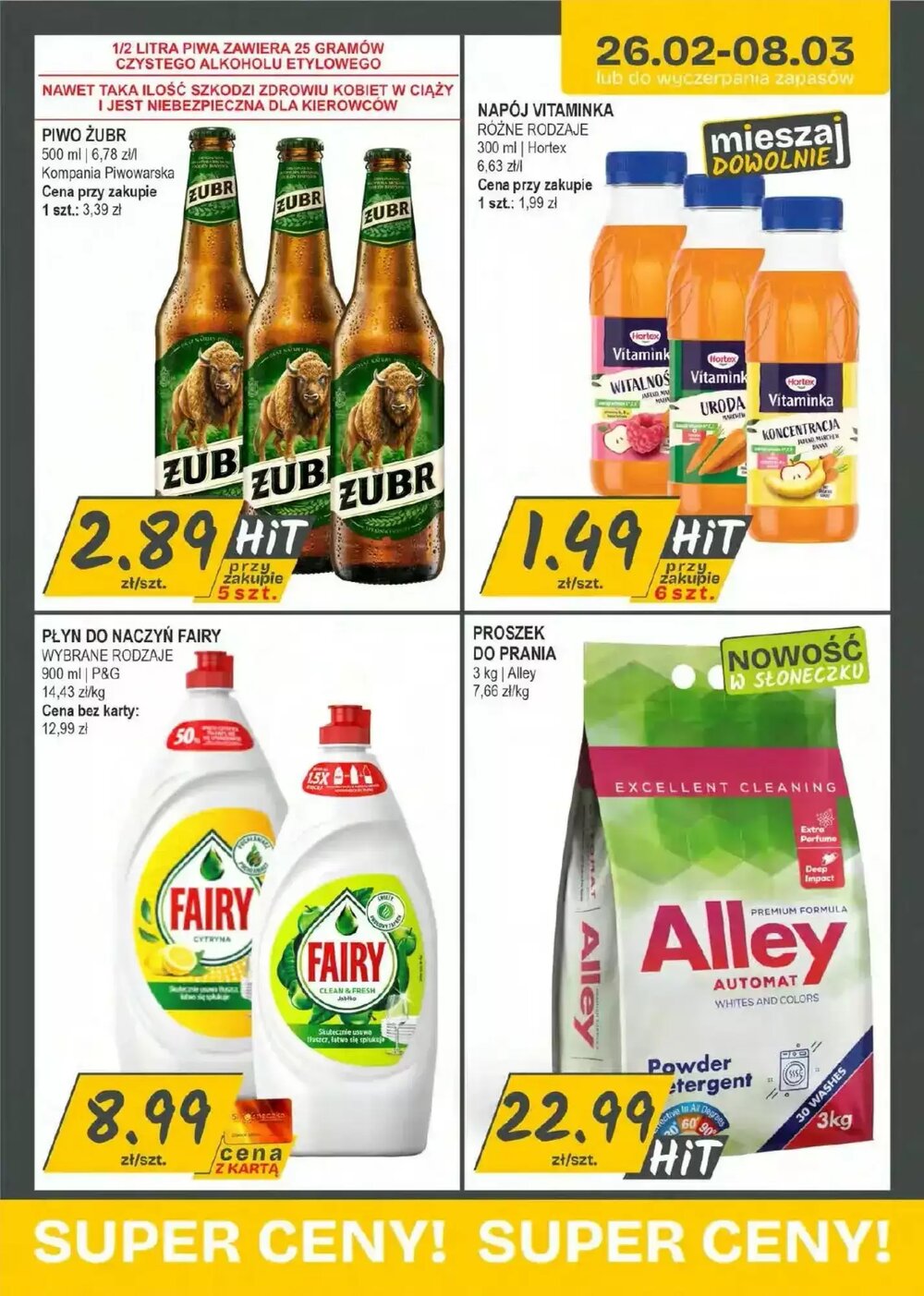 Gazetka promocyjna Słoneczko  ważna od 26.02.2026 - Strona 7.