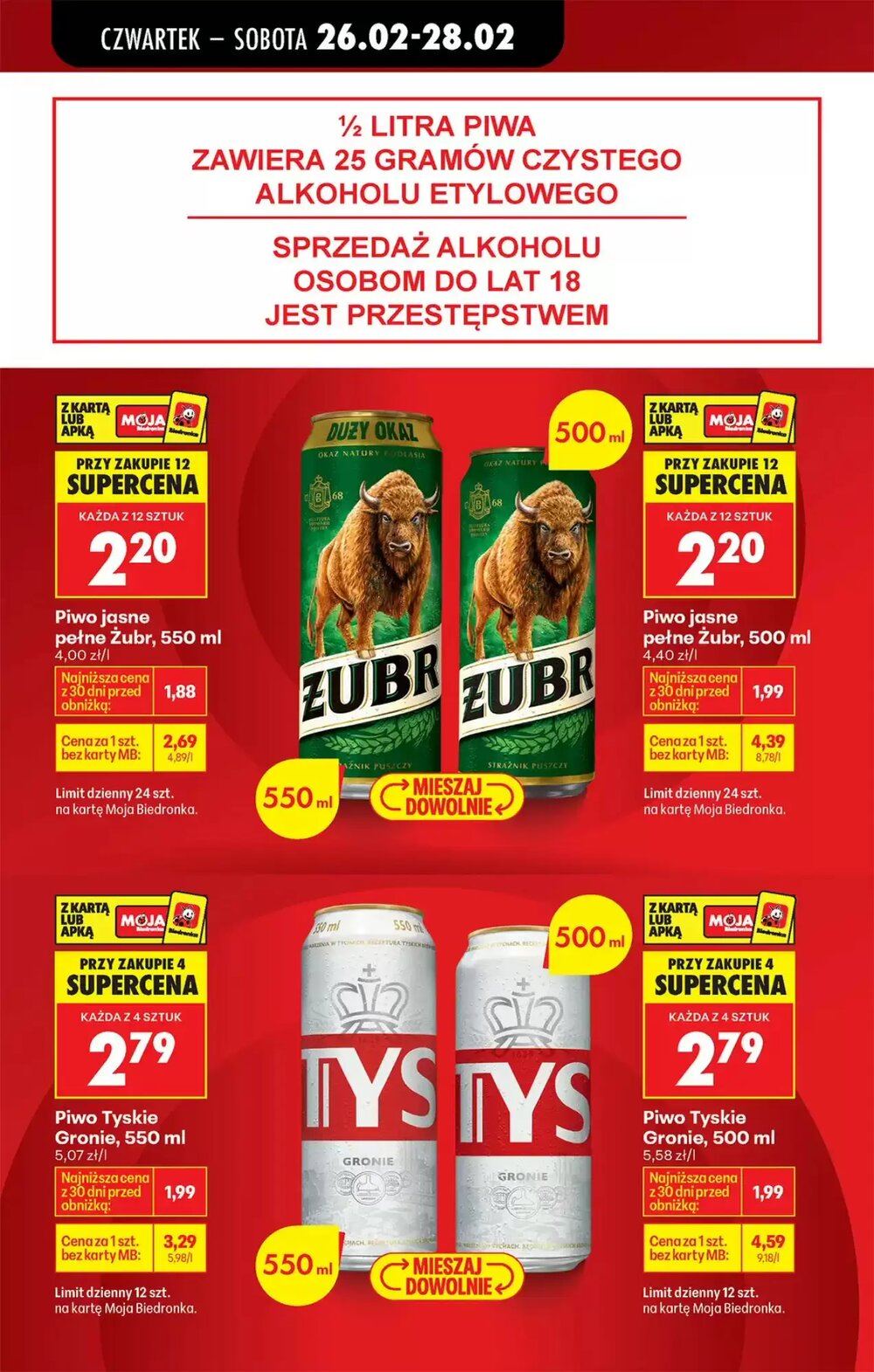 Gazetka promocyjna Biedronka  ważna od 26.02.2026 - Strona 16.