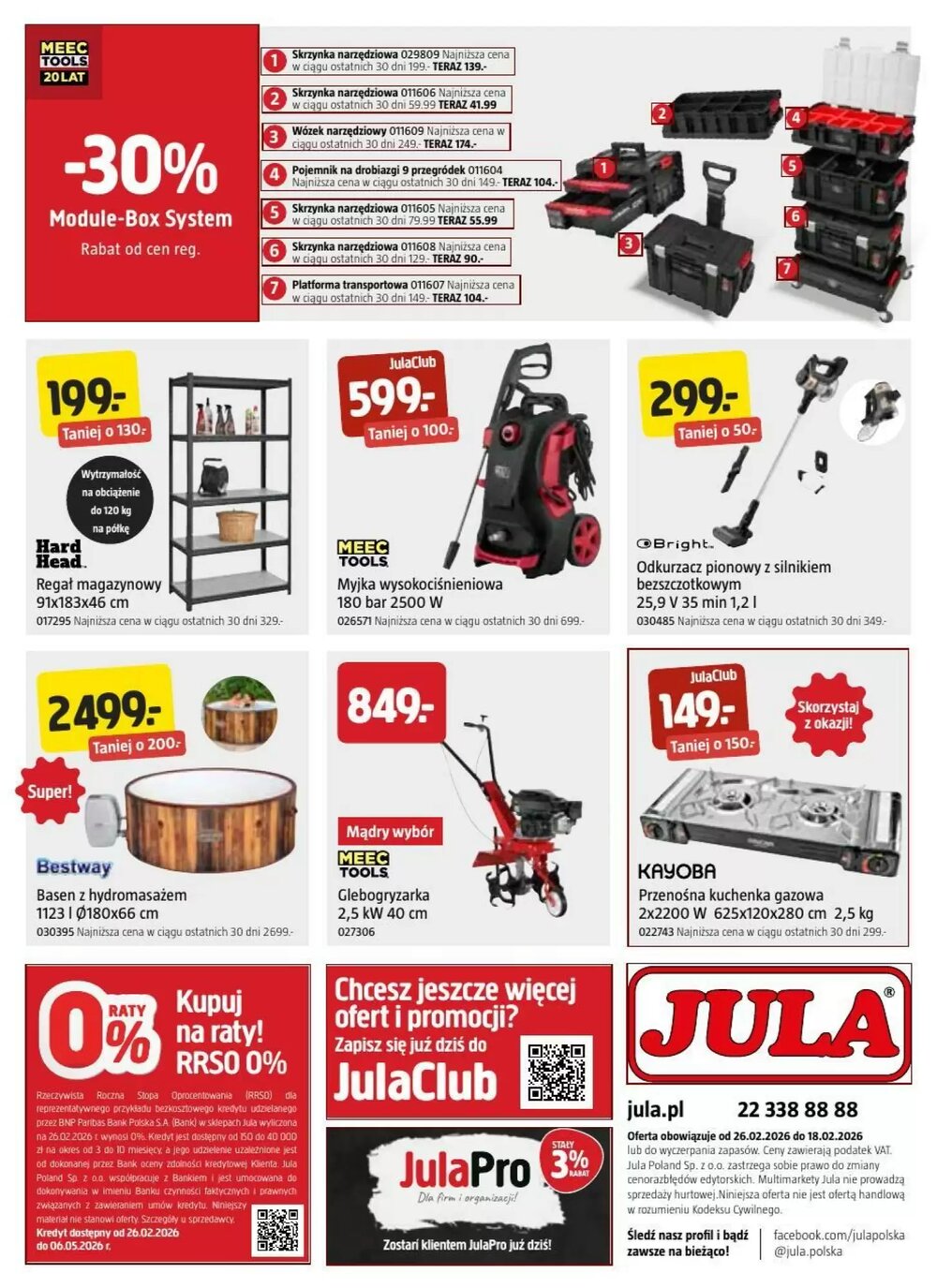 Gazetka promocyjna Jula  ważna od 26.02.2026 - Strona 8.