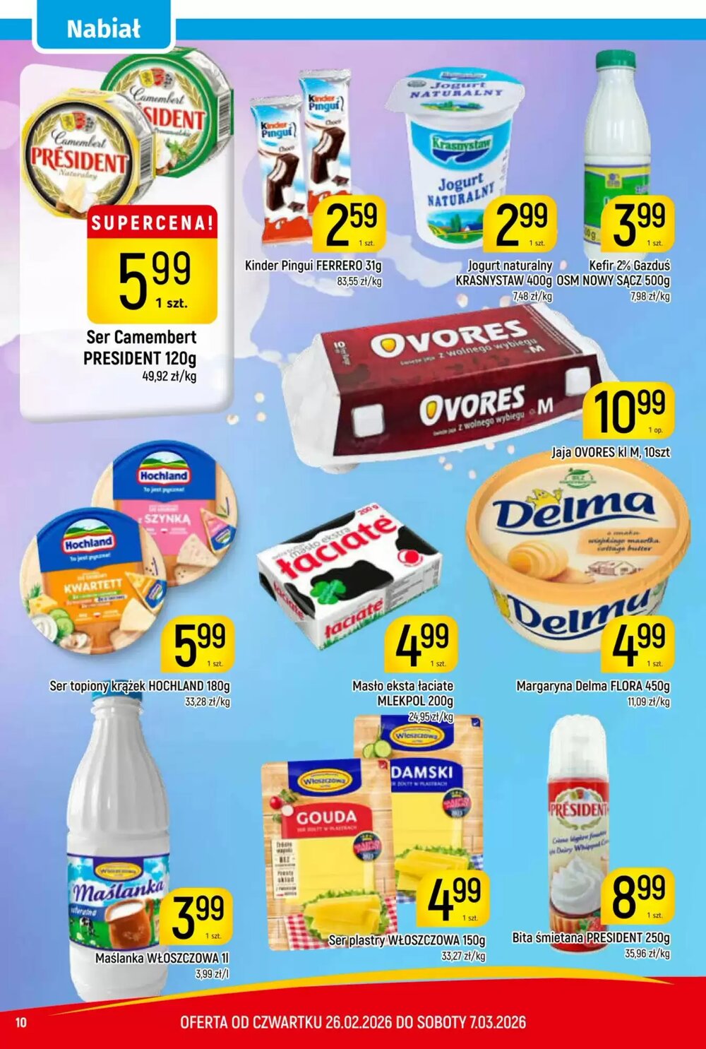 Gazetka promocyjna Delikatesy Piotruś Pan  ważna od 26.02.2026 - Strona 10.