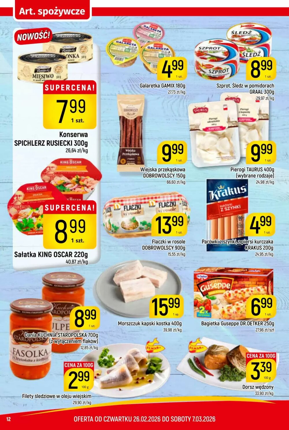 Gazetka promocyjna Delikatesy Piotruś Pan  ważna od 26.02.2026 - Strona 12.