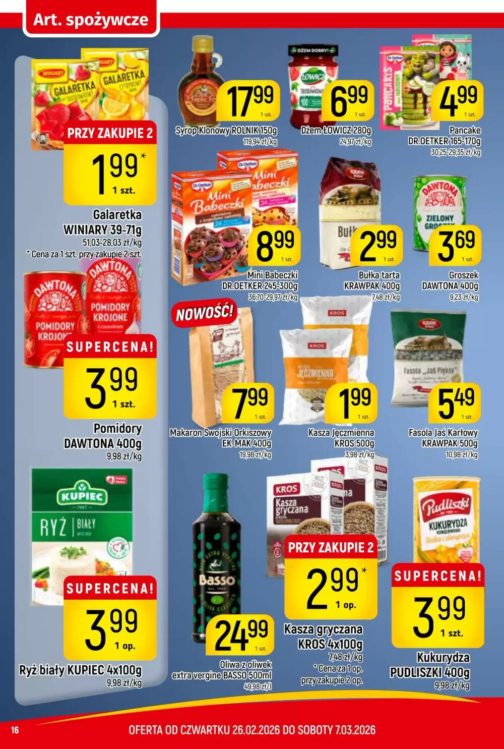 Gazetka promocyjna Delikatesy Piotruś Pan  ważna od 26.02.2026 - Strona 16.