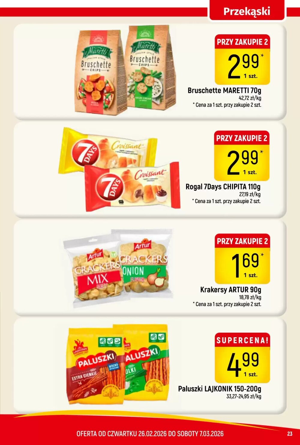 Gazetka promocyjna Delikatesy Piotruś Pan  ważna od 26.02.2026 - Strona 23.