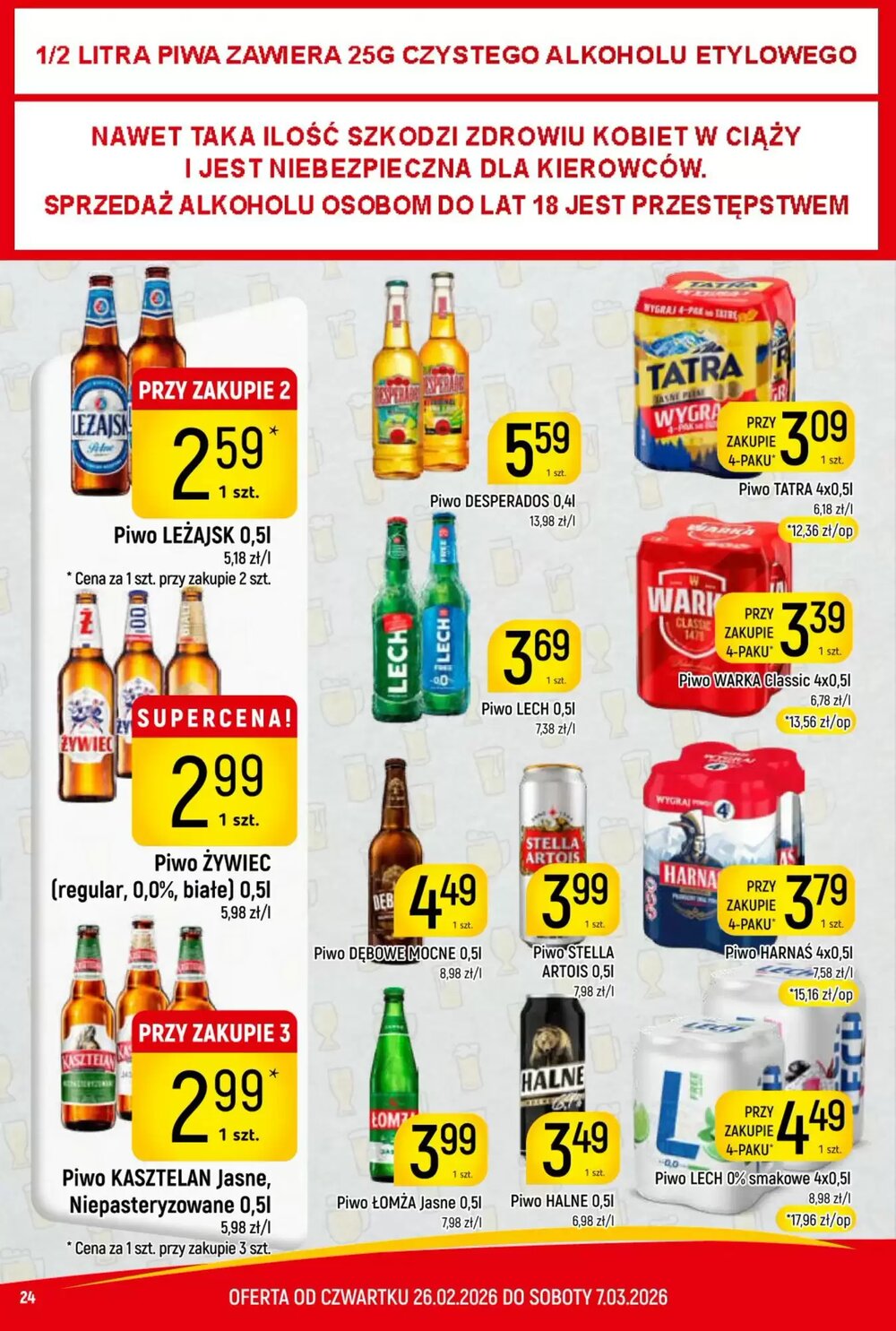 Gazetka promocyjna Delikatesy Piotruś Pan  ważna od 26.02.2026 - Strona 24.