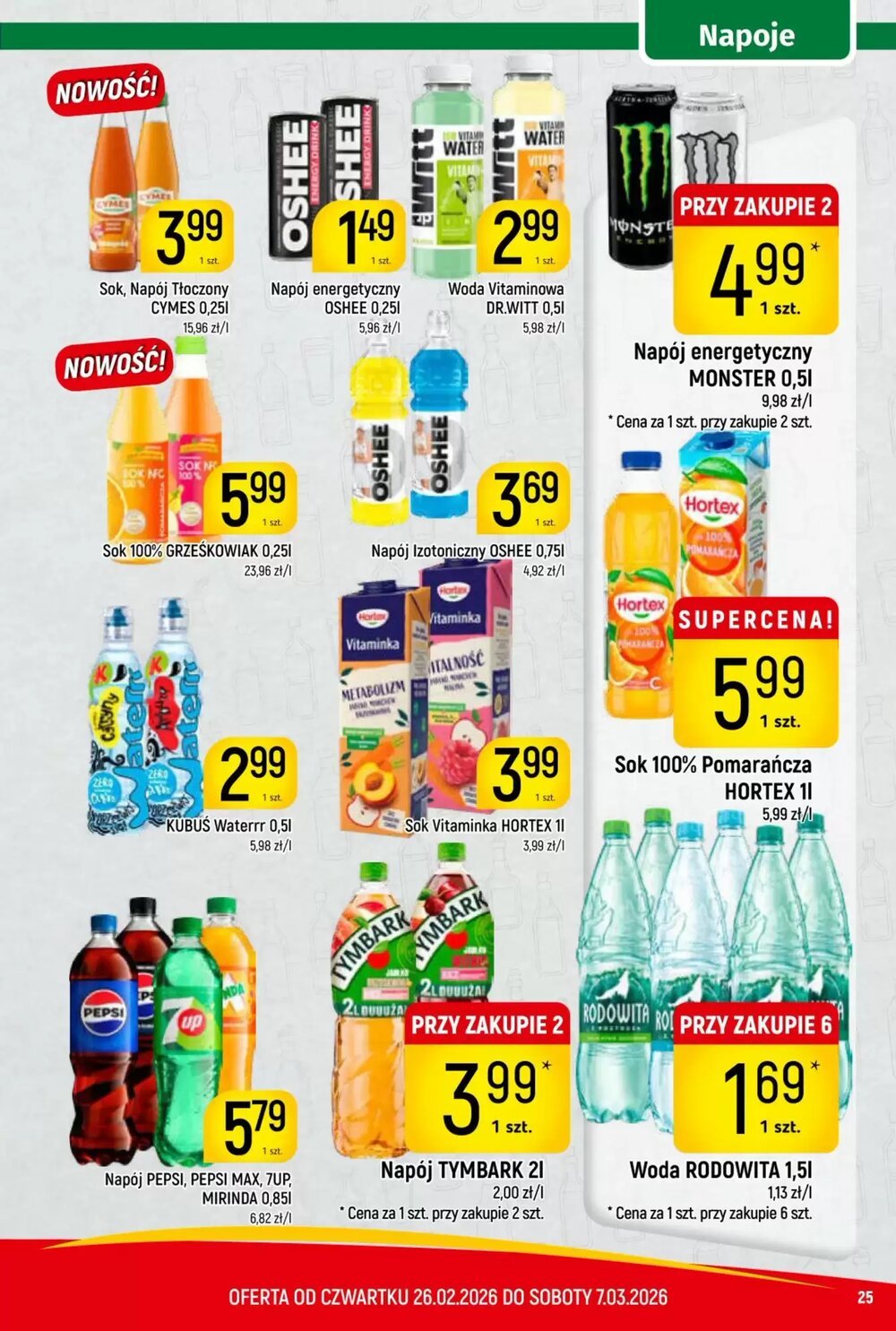 Gazetka promocyjna Delikatesy Piotruś Pan  ważna od 26.02.2026 - Strona 25.