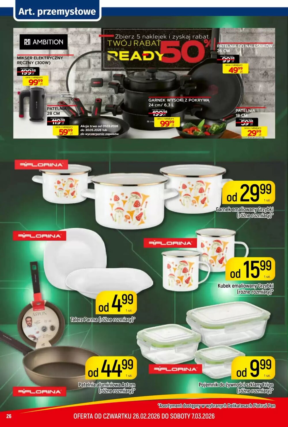 Gazetka promocyjna Delikatesy Piotruś Pan  ważna od 26.02.2026 - Strona 26.