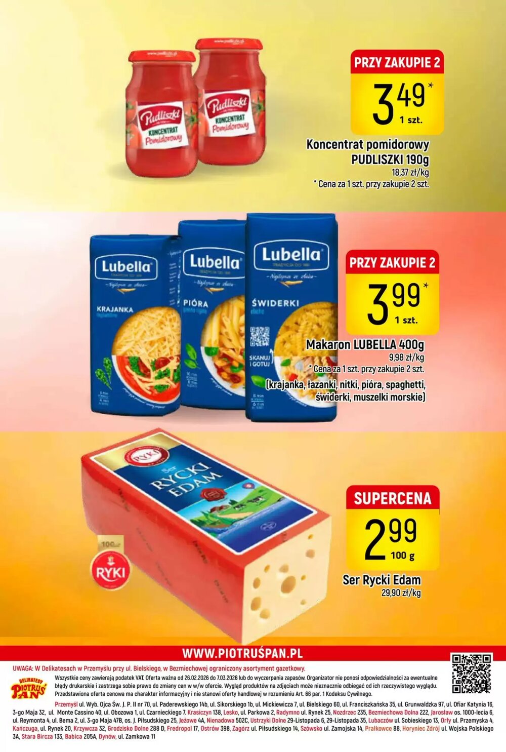 Gazetka promocyjna Delikatesy Piotruś Pan  ważna od 26.02.2026 - Strona 28.