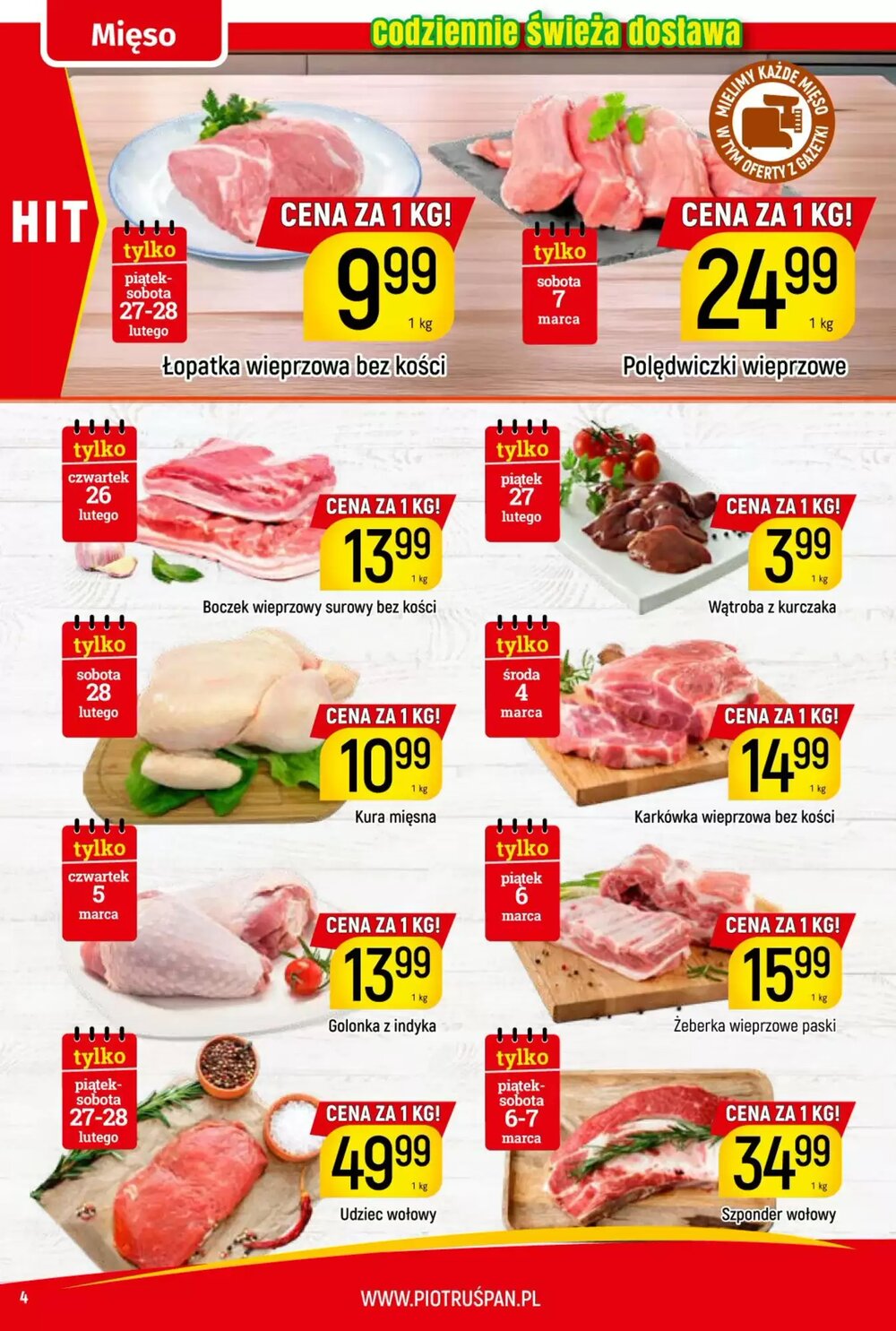 Gazetka promocyjna Delikatesy Piotruś Pan  ważna od 26.02.2026 - Strona 4.