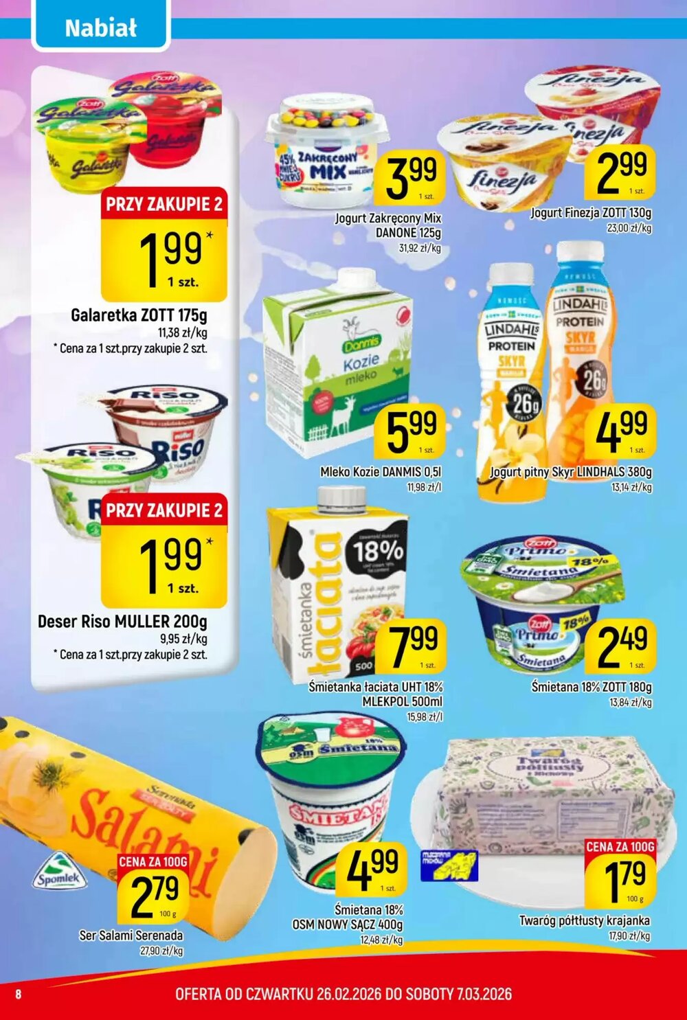 Gazetka promocyjna Delikatesy Piotruś Pan  ważna od 26.02.2026 - Strona 8.