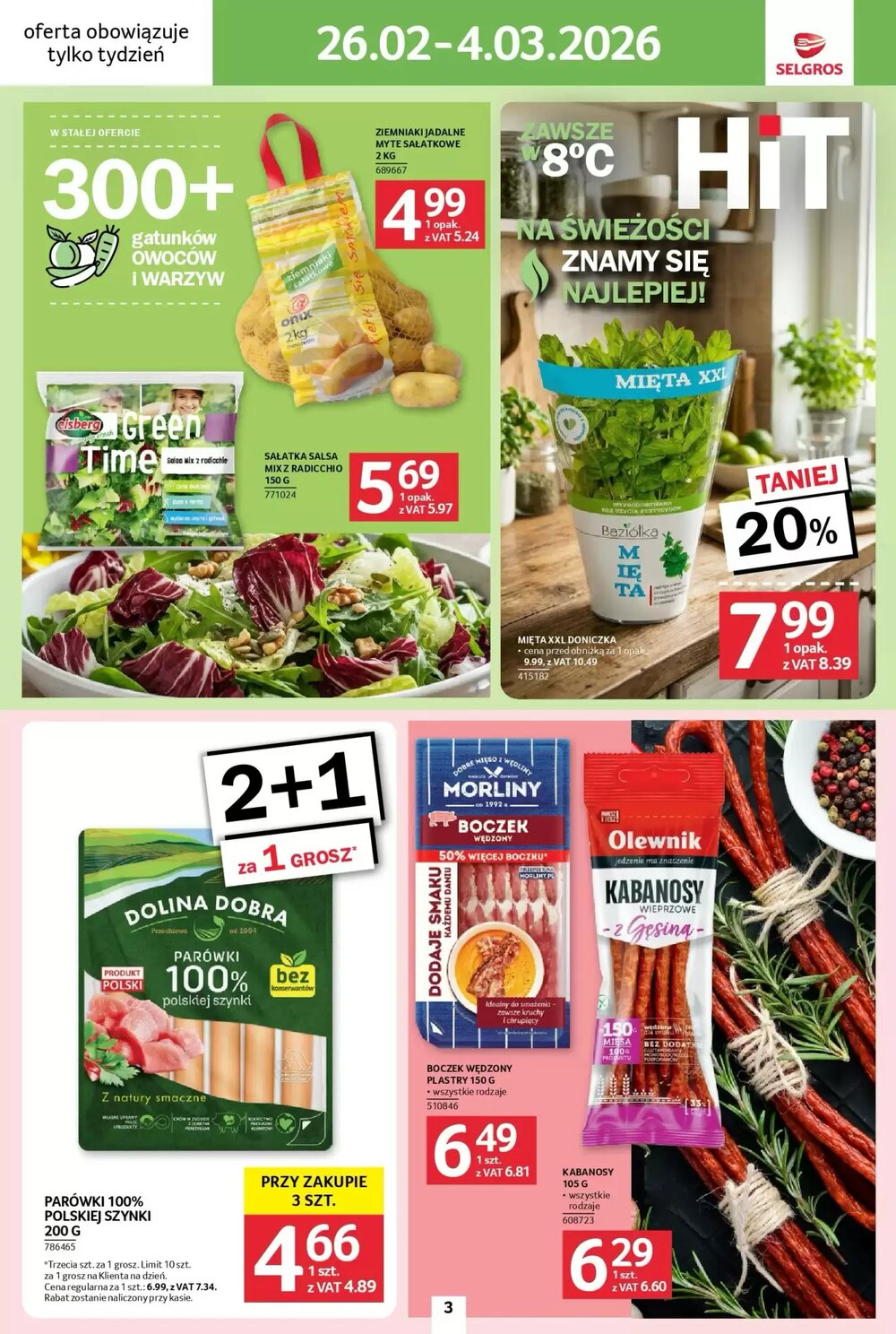 Gazetka promocyjna Selgros  ważna od 26.02.2026 - Strona 3.
