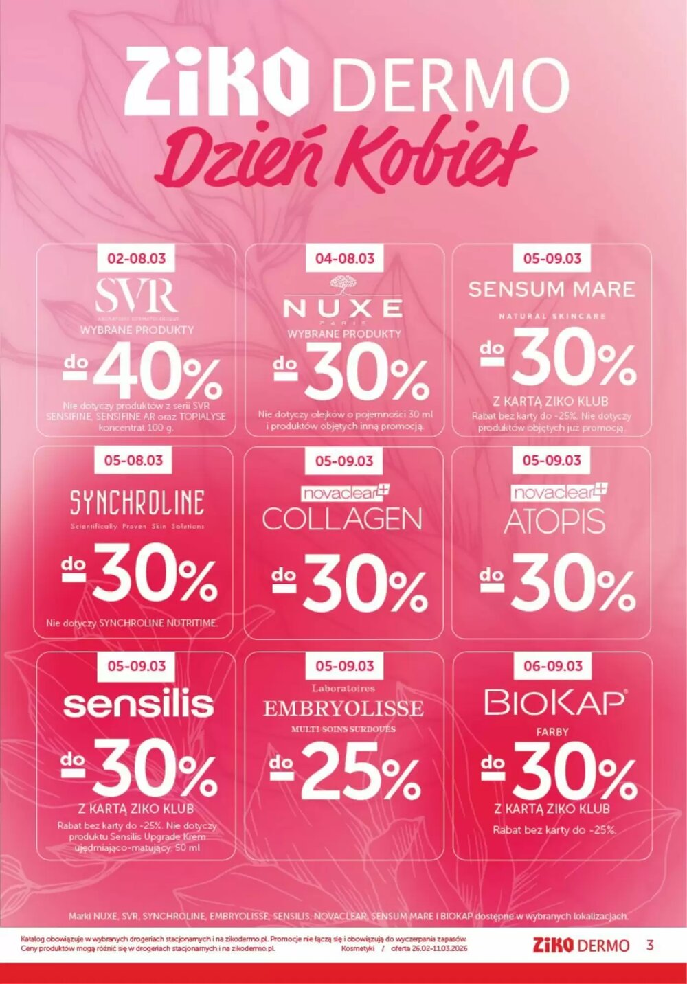 Gazetka promocyjna Ziko Apteka  ważna od 26.02.2026 - Strona 3.
