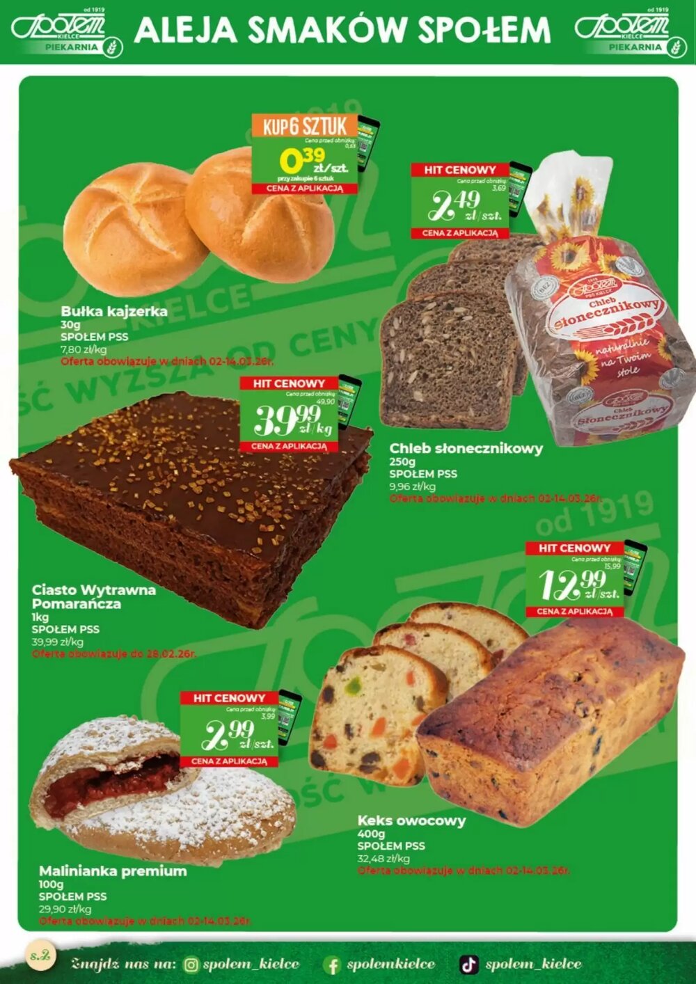 Gazetka promocyjna Społem  ważna od 26.02.2026 - Strona 2.