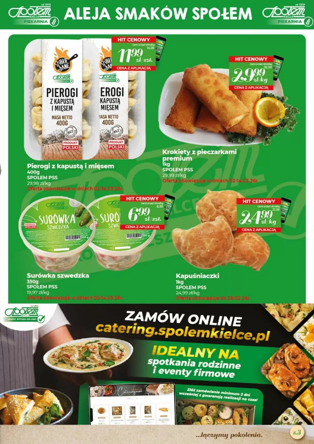 Gazetka promocyjna Społem  ważna od 26.02.2026 - Strona 3.