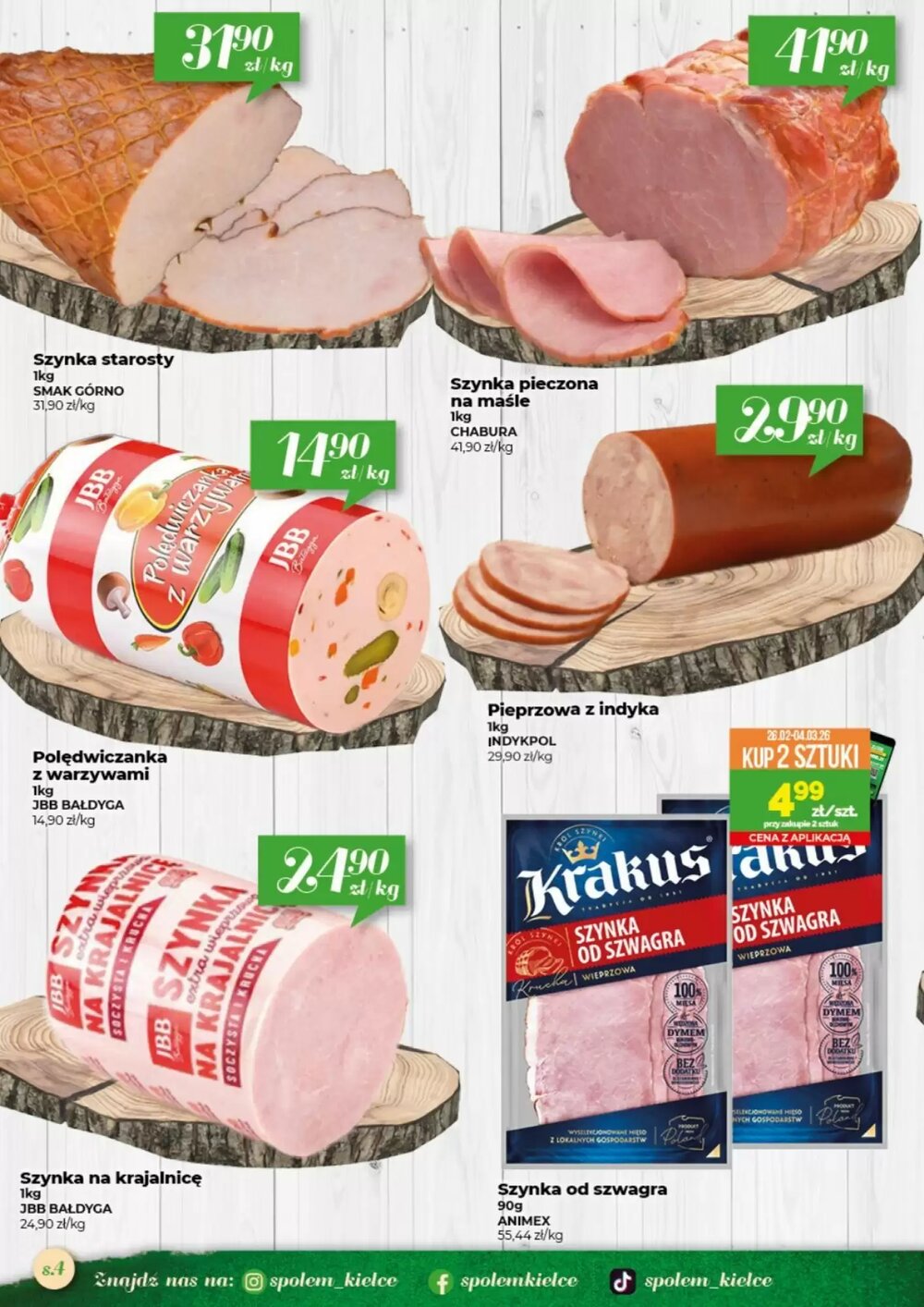 Gazetka promocyjna Społem  ważna od 26.02.2026 - Strona 4.