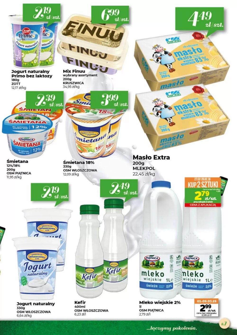 Gazetka promocyjna Społem  ważna od 26.02.2026 - Strona 7.
