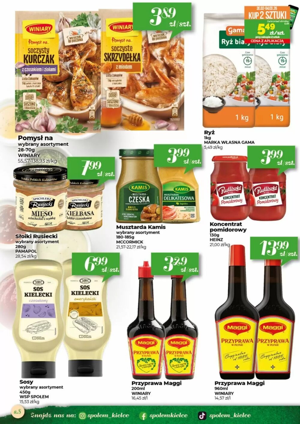 Gazetka promocyjna Społem  ważna od 26.02.2026 - Strona 8.