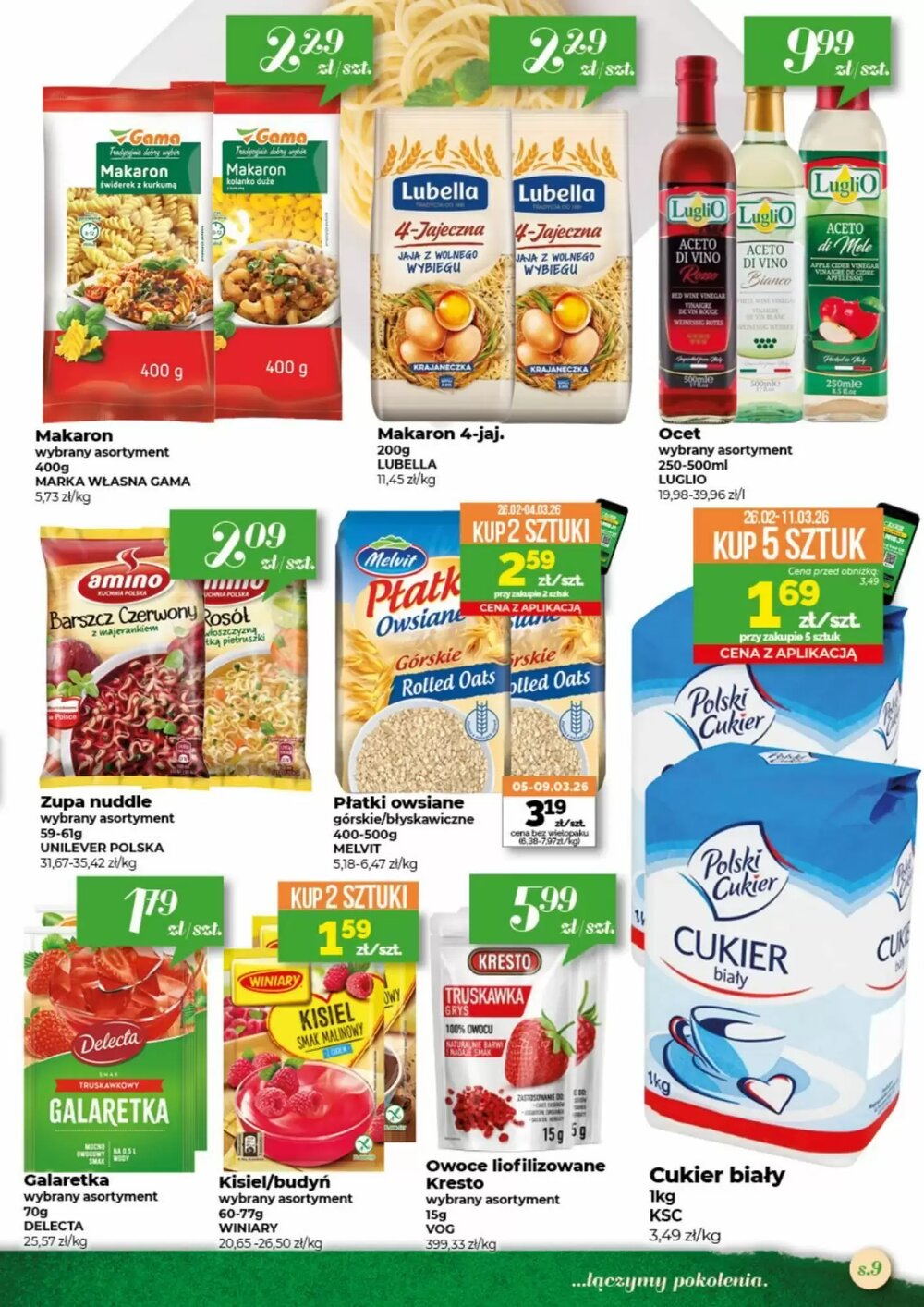 Gazetka promocyjna Społem  ważna od 26.02.2026 - Strona 9.