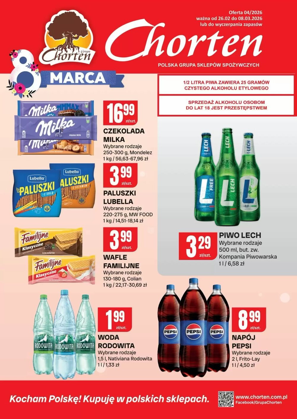 Gazetka promocyjna Chorten  ważna od 26.02.2026 - Strona 1.