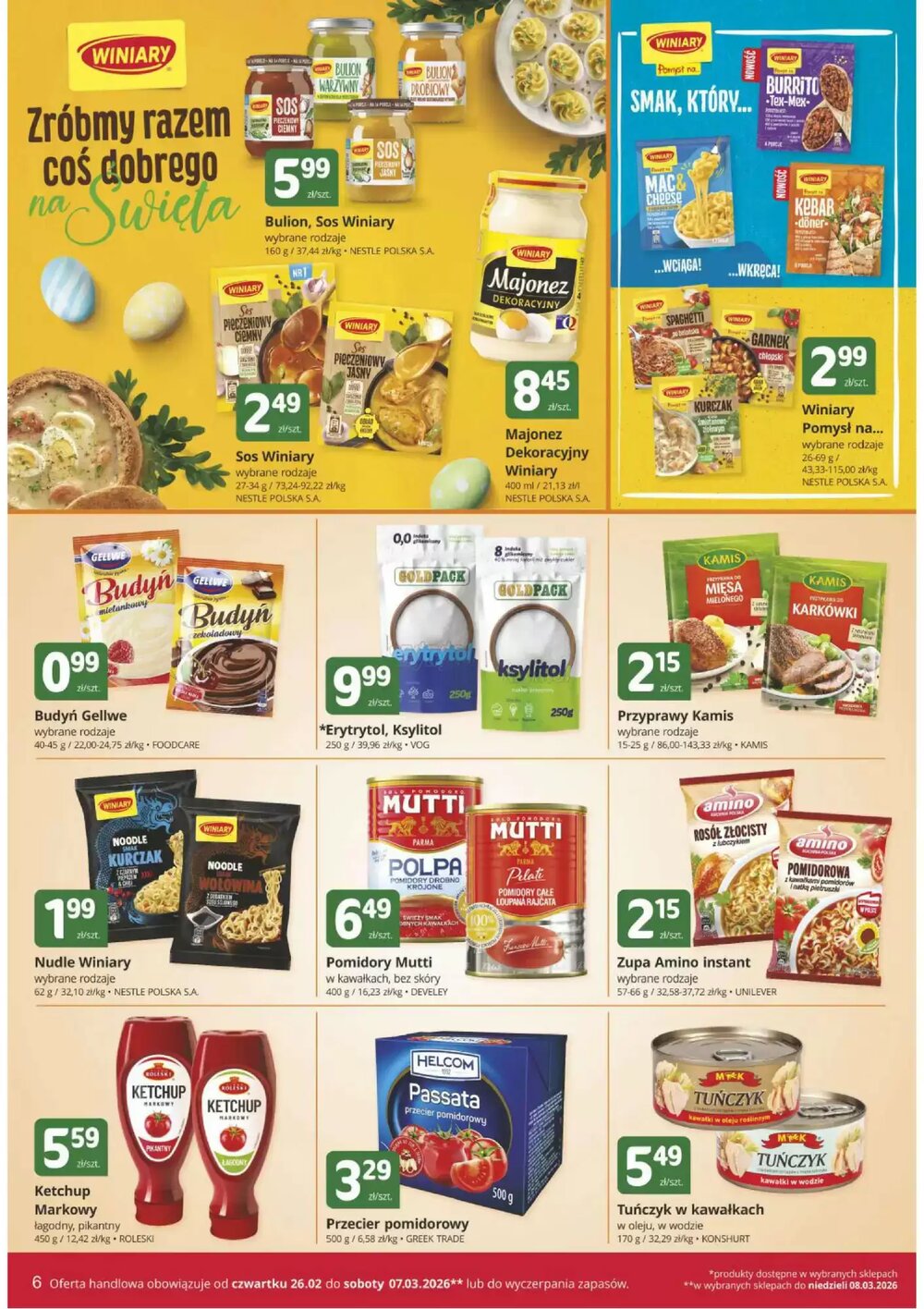 Gazetka promocyjna Marketvita  ważna od 26.02.2026 - Strona 6.