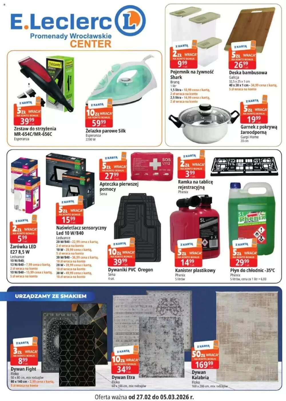 Gazetka promocyjna E.Leclerc  ważna od 27.02.2026 - Strona 1.