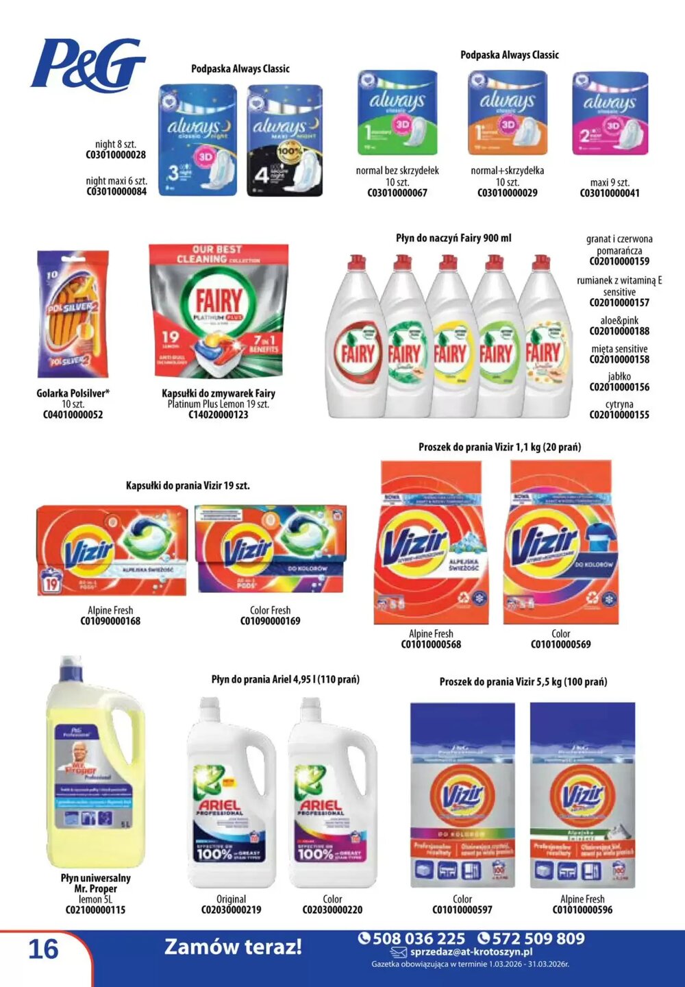 Gazetka promocyjna AT  ważna od 01.03.2026 - Strona 16.