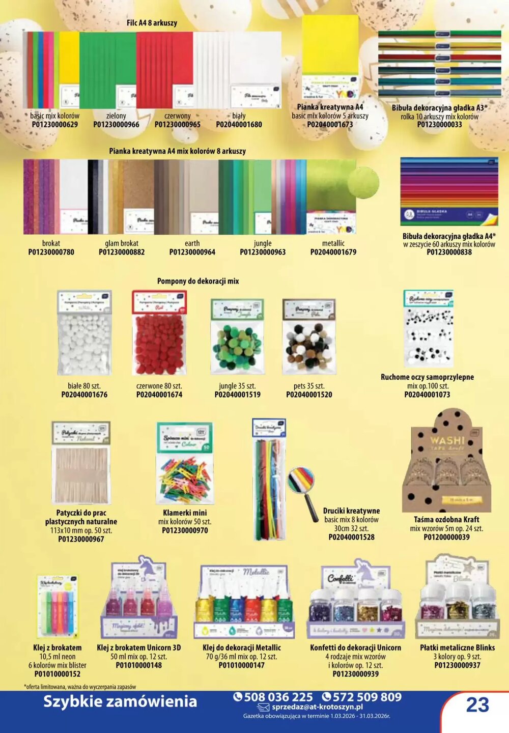 Gazetka promocyjna AT  ważna od 01.03.2026 - Strona 23.